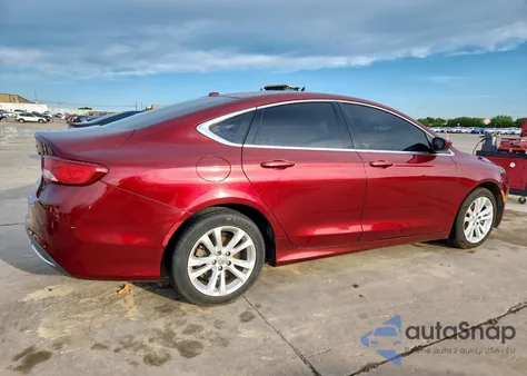 2015 Chrysler 200 Limited from USA, damaged, VIN 1C3CCCABXFN709279